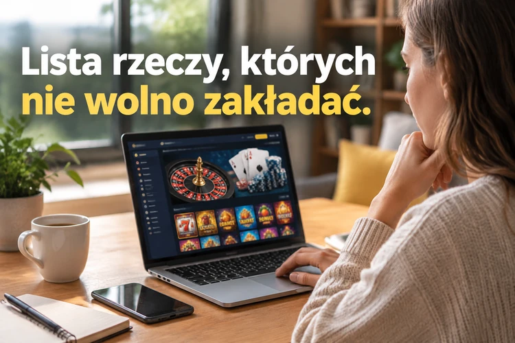 Lista rzeczy, których nie wolno zakładać